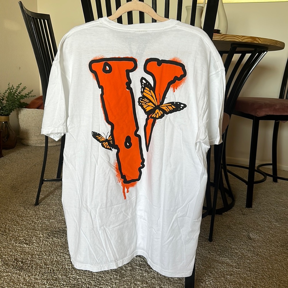 VLONE x JUICE WRLD ‘Legends Never Die’ Butterfly Shirt XL NWOT
